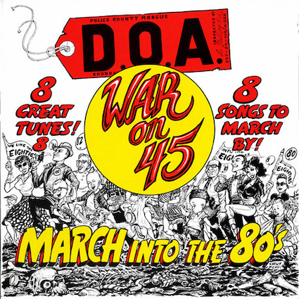 D.O.A. : War on 45 LP